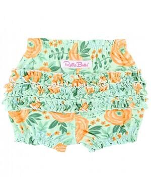 RuffleButts Cottage Flowers Bubble Shorts NWT Size 2T